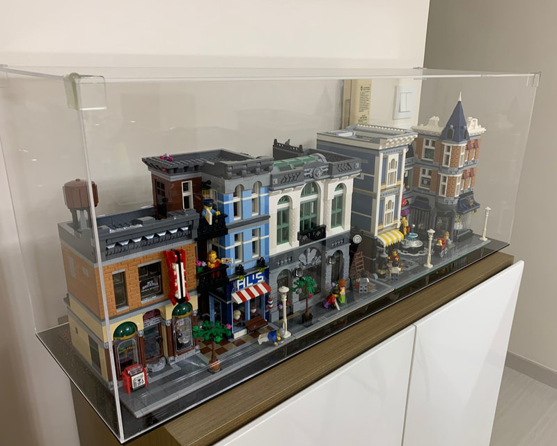 LEGO大街展示盒訂造 - 右側面